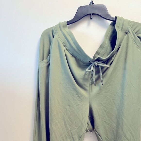 ID Ideology Women's Slim Leg Jogger Pants Green olivine - Picture 8 of 9